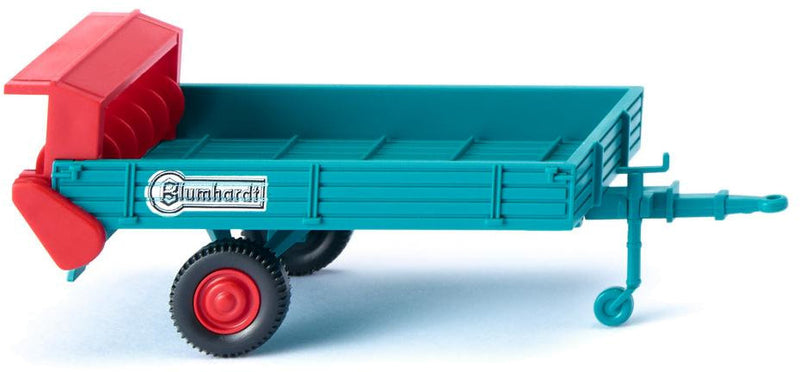 miniatuurmestkar Blumhardt Manure 1:87 blauw/rood