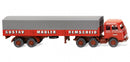 miniatuurvrachtwagen MB LPS333 1:87 rood