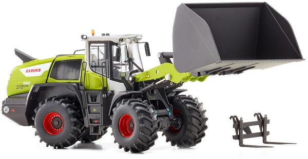 miniatuurlader Claas Torion 1812 zink 1:32 groen 3-delig
