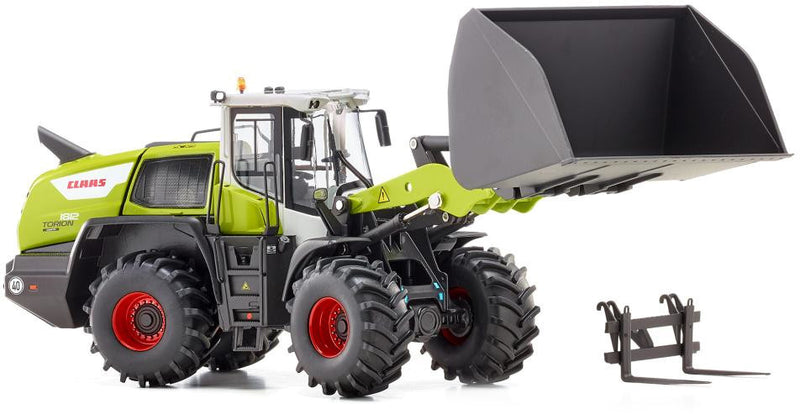 miniatuurlader Claas Torion 1812 zink 1:32 groen 3-delig