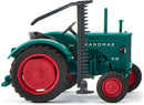 miniatuurtractor Hanomag R 16 1:87 donkergroen