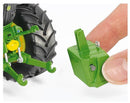 miniatuurtractor John Deere 6250R zink 1:32 groen