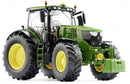 miniatuurtractor John Deere 6250R zink 1:32 groen