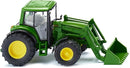 miniatuurtractor John Deere 6920 S wiellader 1:87 groen