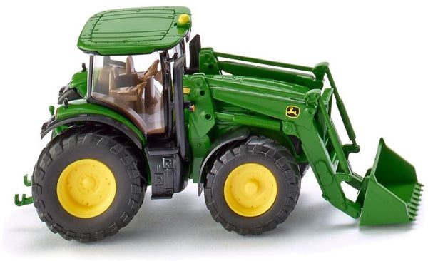 miniatuurtractor John Deere 7280R die-cast zink 1:87 groen