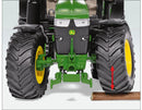 miniatuurtractor John Deere 7310R die-cast zink 1:32 groen