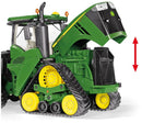 miniatuurtractor John Deere 9620RX zink 1:32 groen