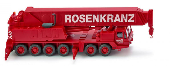 miniatuurvoertuig Grove TM 1100E die-cast zink 1:87 rood