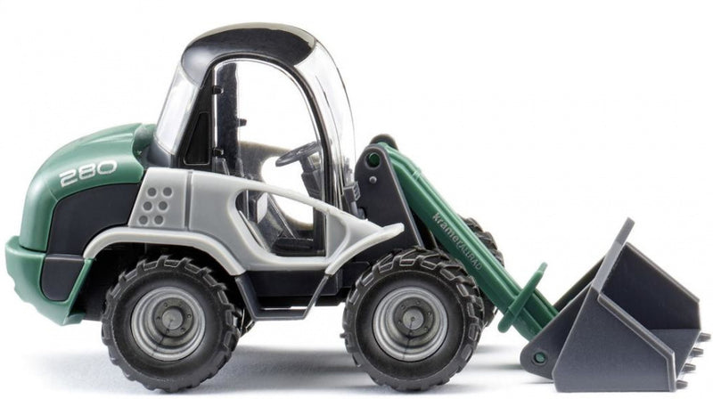 miniatuurvoertuig Kramer Allrad 280 zink 1:87 groen/grijs