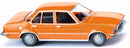 miniatuurauto Opel Rekord D die-cast zink 1:87 oranje