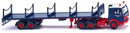 miniatuurvrachtwagen Stanchion MB3850 1:87 blauw/rood