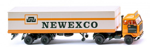 miniatuurvrachtwagen Volvo F88 "Newexco" 1:87 oranje