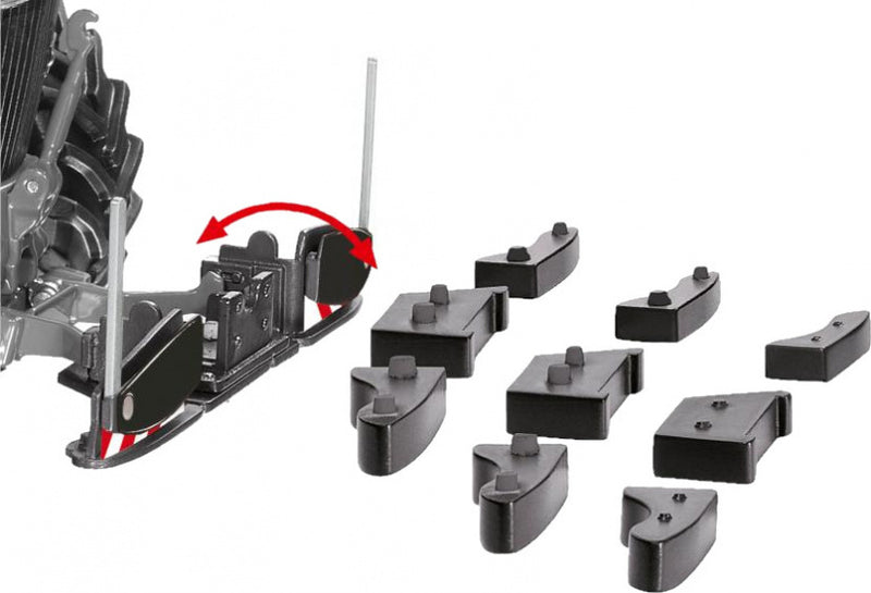 tractoraccessoires AGRIbumper die-cast staal 1:32 zwart