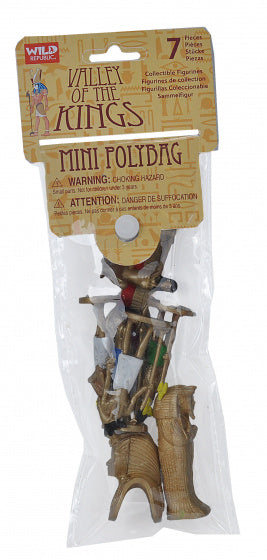 speelset Egypte junior 6 cm goud 7-delig