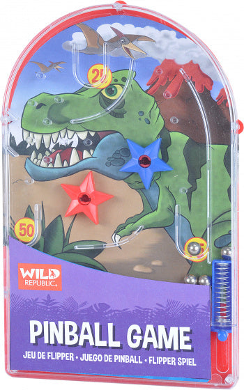 flipperspel dinosaurus junior 18 cm paars