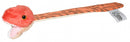 klaparmband Dinosaurus 30 cm pluche oranje
