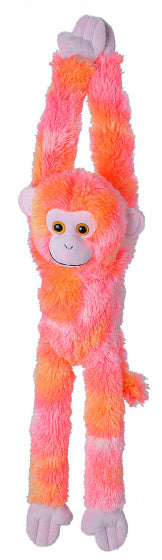knuffel aap junior 51 cm pluche roze