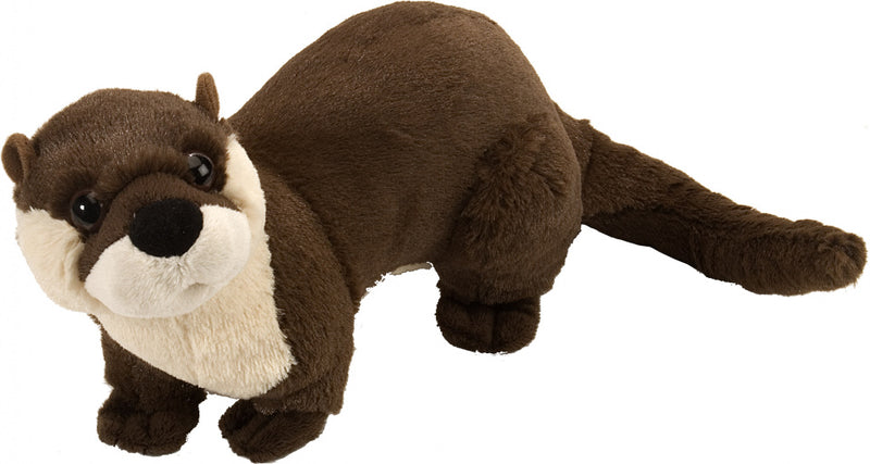 knuffel otter junior pluche 20 cm bruin