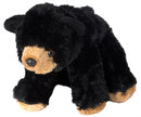 knuffel beer junior 20 cm pluche bruin/zwart