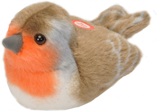 knuffel Birds With Sound 12,7 cm pluche lichtbruin