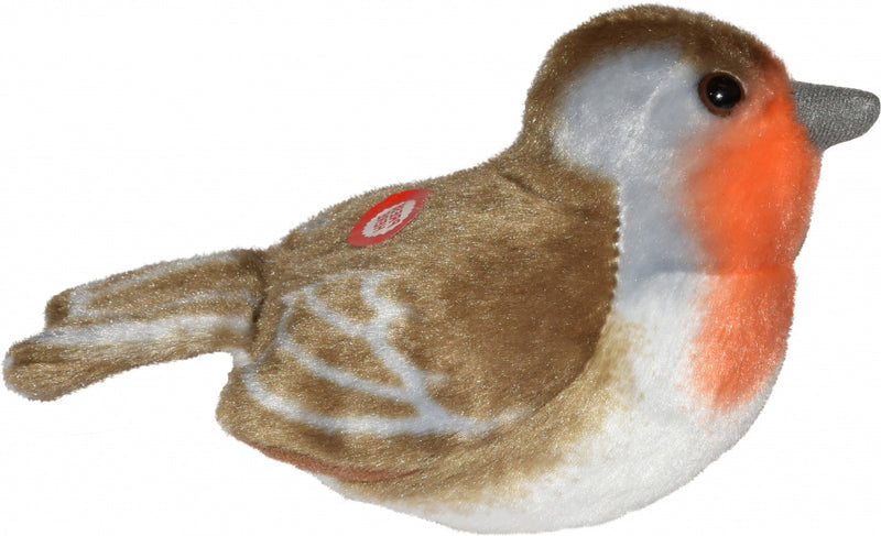 knuffel Birds With Sound 12,7 cm pluche lichtbruin