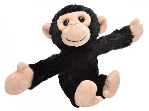 knuffel chimpansee junior 20 cm pluche zwart