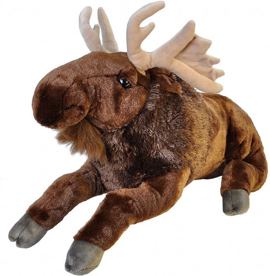 knuffel eland junior 76 cm pluche bruin