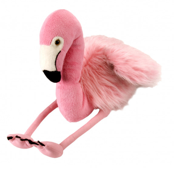 knuffel flamingo junior 30 cm pluche roze