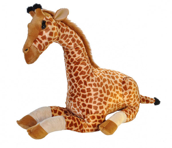 knuffel giraffe junior 65 cm pluche bruin/beige