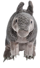 knuffel gordeldier junior 30 cm pluche grijs/bruin