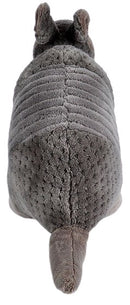 knuffel gordeldier junior 30 cm pluche grijs/bruin