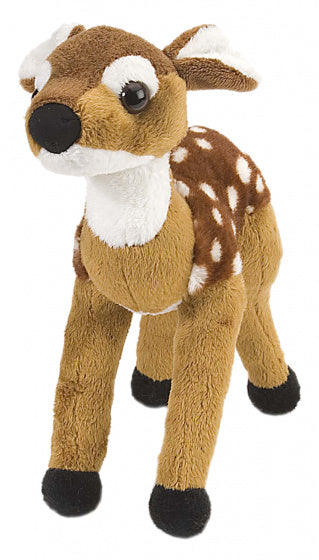 knuffel hert junior 20 cm pluche lichtbruin