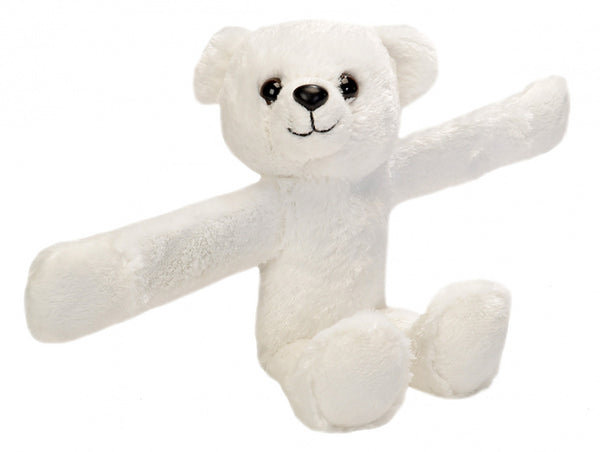knuffel ijsbeer junior 20 cm pluche wit