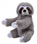 knuffel luiaard Ecokins Mini junior 20 cm pluche grijs