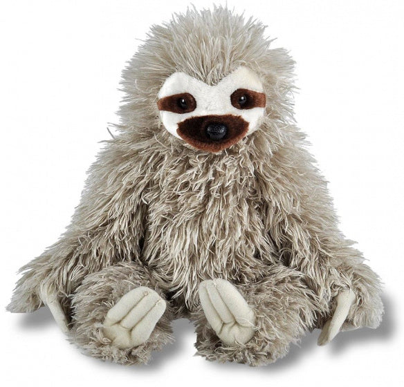 knuffel luiaard junior 30 cm pluche bruin/beige