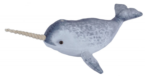 knuffel marwal junior 50 cm pluche grijs