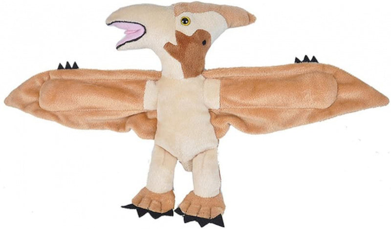 NHM Huggers knuffel Pteranodon 20 cm pluche zwart