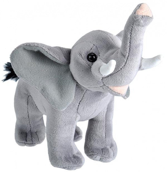 knuffel olifant 20 cm pluche grijs