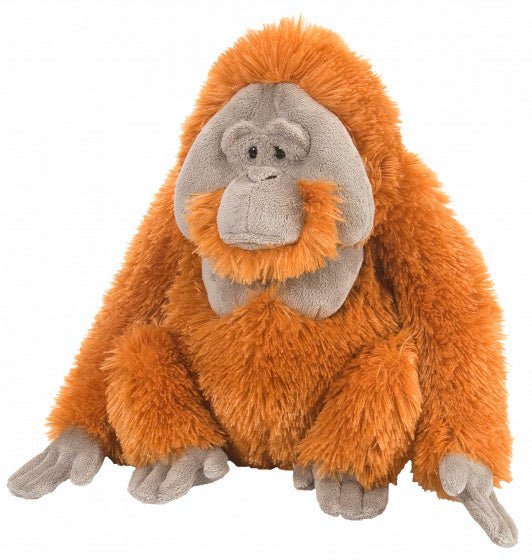 knuffel orang-oetan junior 30 cm pluche bruin