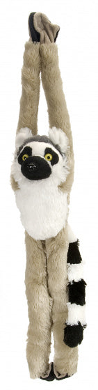 knuffel Ringstaart maki junior 51 cm pluche beige