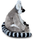 knuffel ringstaartmaki junior 30 cm pluche wit
