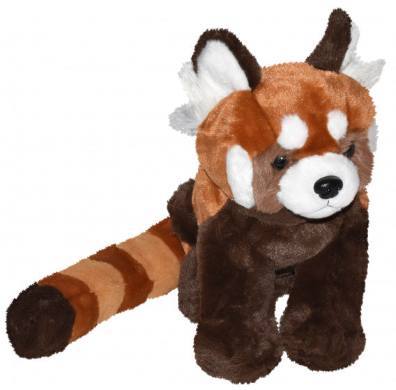 knuffel rode panda 38 cm pluche bruin
