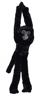knuffel slingeraap junior 51 cm pluche zwart