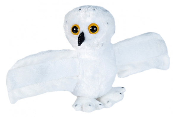 knuffel sneeuwuil junior 20 cm pluche wit