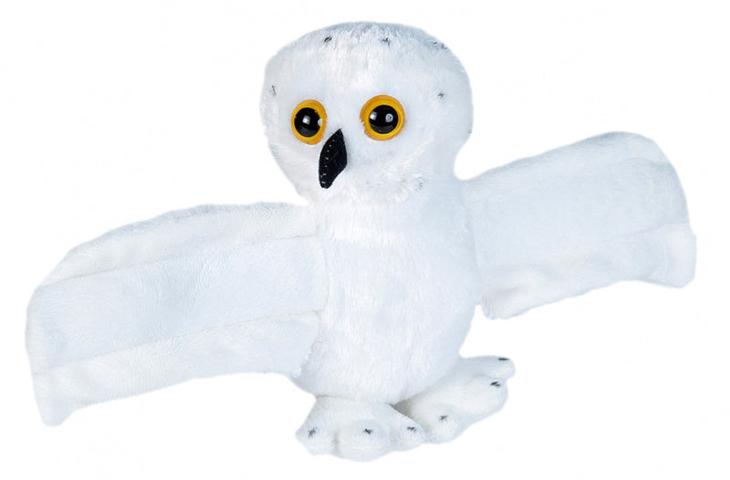knuffel sneeuwuil junior 20 cm pluche wit