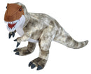 knuffel T-Rex 63 cm pluche grijs