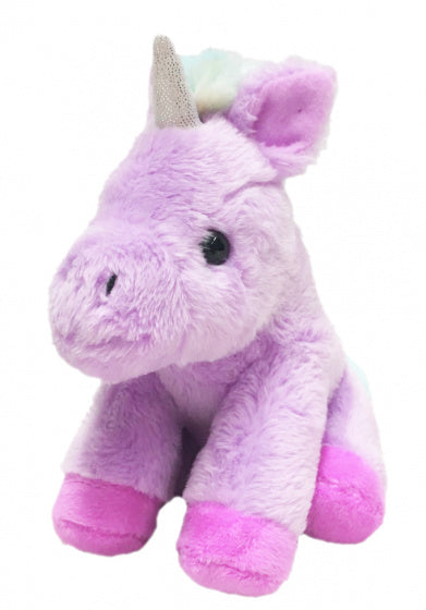 knuffel unicorn meisjes 12,7 cm pluche roze