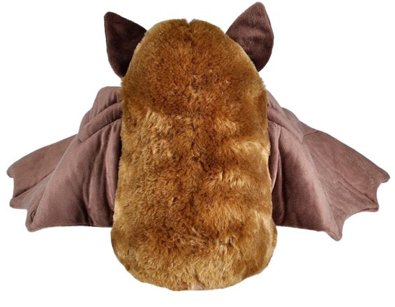 knuffel vleermuis junior 30 cm pluche bruin