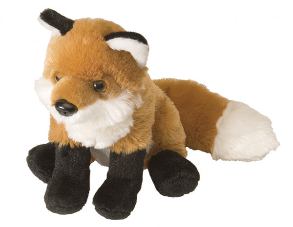 knuffel vos junior 20 cm pluche bruin
