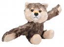 knuffel wolf junior 20 cm pluche grijs